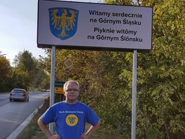 Zniszczenie śląskiego witacza to akt szowinistyczny - mówi Radosław Marczyński, przewodniczący Koła RAŚ w Siemianowicach Śląskich