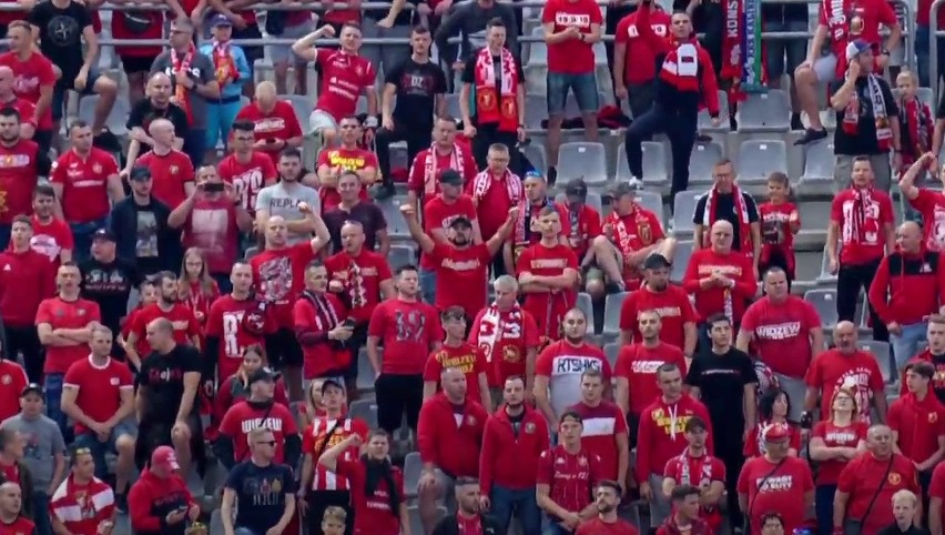 KKS Kalisz - Widzew 5:5. Szalony mecz Widzewa. Takiego meczu świat nie widział. Zdjęcia kibiców Widzewa