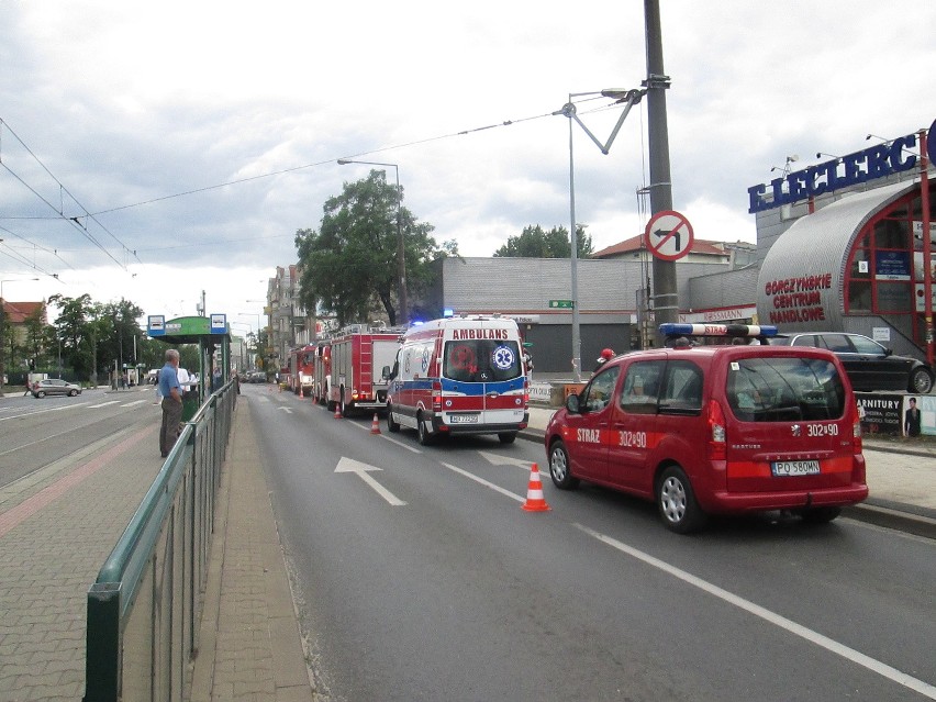 Górczyńskie Centrum Handlowe: Ewakuacja klientów i...