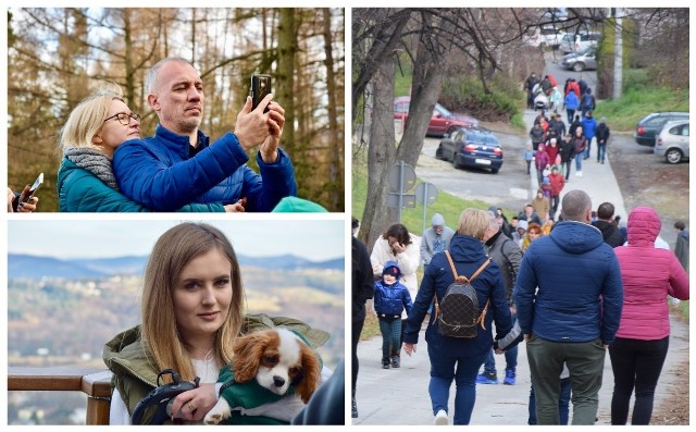 Tłumy na Leśnym Molo w Starym Sączu