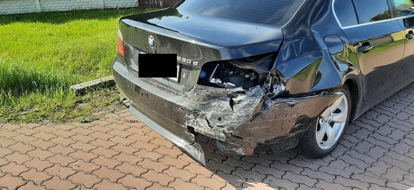 Wypadek na drodze krajowej numer 42 w miejscowości Pięty. Jedna osoba ranna