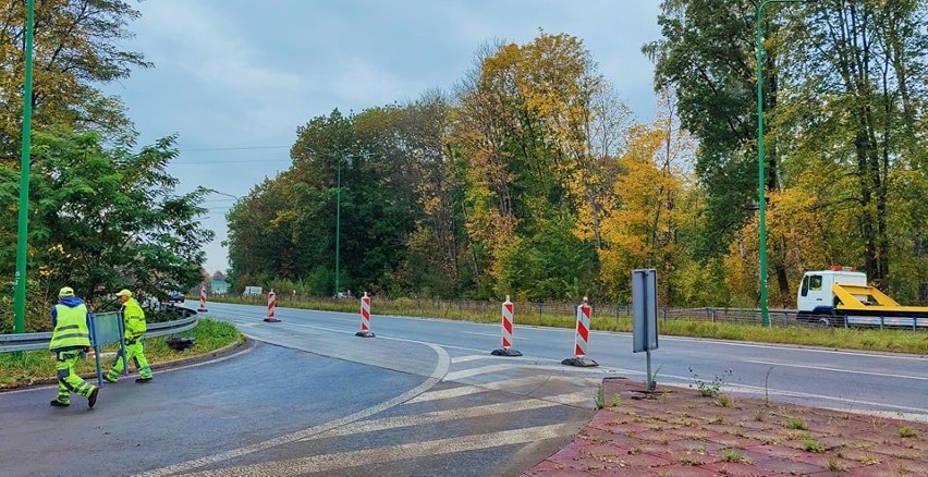 Nowe rondo i ulica Staszica po remoncie otwarte w Dąbrowie Górniczej. To ważny łącznik z drogą krajową nr 94 i trasą S1 
