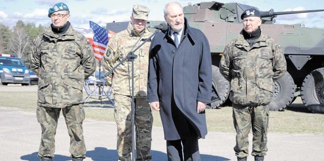 Antoni Macierewicz w Drawsku Pomorskim