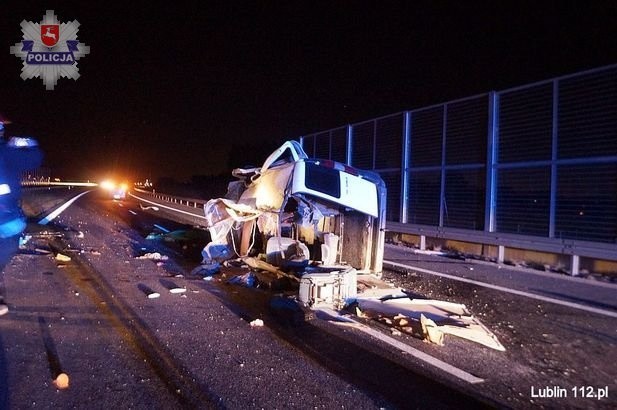 Tragiczny wypadek na obwodnicy Lublina. Nie żyją cztery osoby