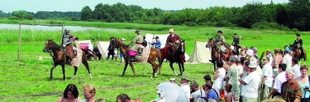 Inscenizację bitwy kłuszyńskiej obejrzało nad sokólskim zalewem kilka tysięcy osób