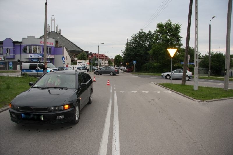 Do tego potrącenia doszło u zbiegu ulic Młodzianowskiej i...