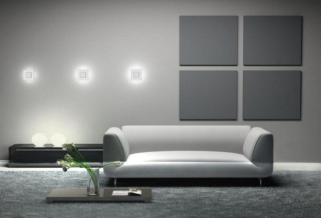 Stalowe oprawy CRISTAL LED podkreślą aranżacje światłemLedowe oświetlenie stalowych opraw widoczne na zdjęciu kształtuje atmosferę wnętrza i podkreśla designerską aranżację salonu.