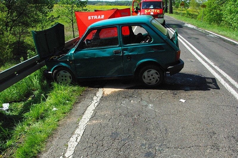 Śmiertelny wypadek na  drodze krajowej numer 151