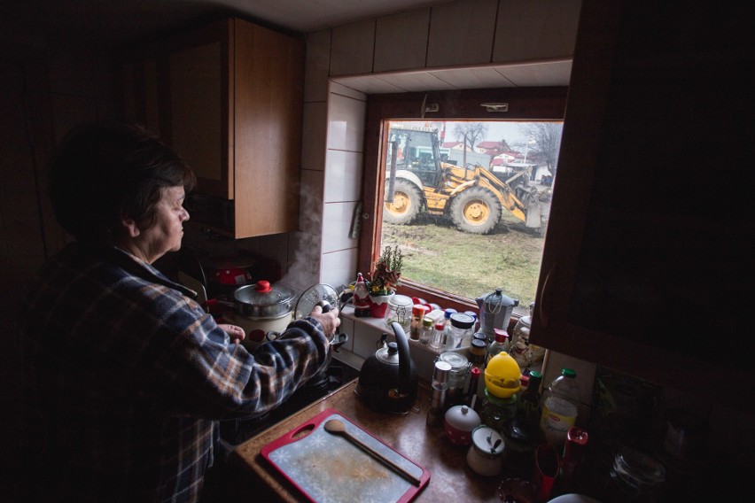 O interwencję poprosiła nas Grażyna Służałek, mieszkająca w...