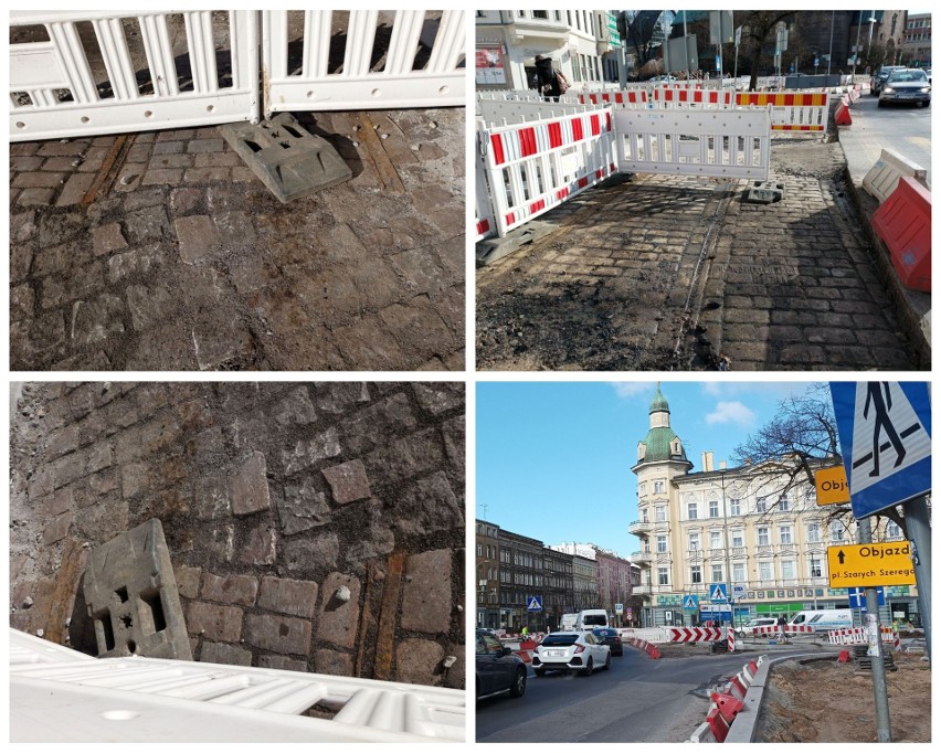 Mają ponad 100 lat i były skryte pod asfaltem. Tramwajowe odkrycie na placu Zwycięstwa w Szczecinie