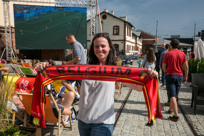 MŚ 2018 mecz Anglia Belgia. Gorąca strefa kibica w Starej Zajezdni w Krakowie [ZDJĘCIA]