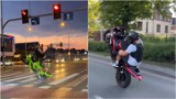 Kaskaderskie popisy motocyklistów na głównych ulicach Wrocławia. Znów może dojść do tragedii. Zobacz nagrania