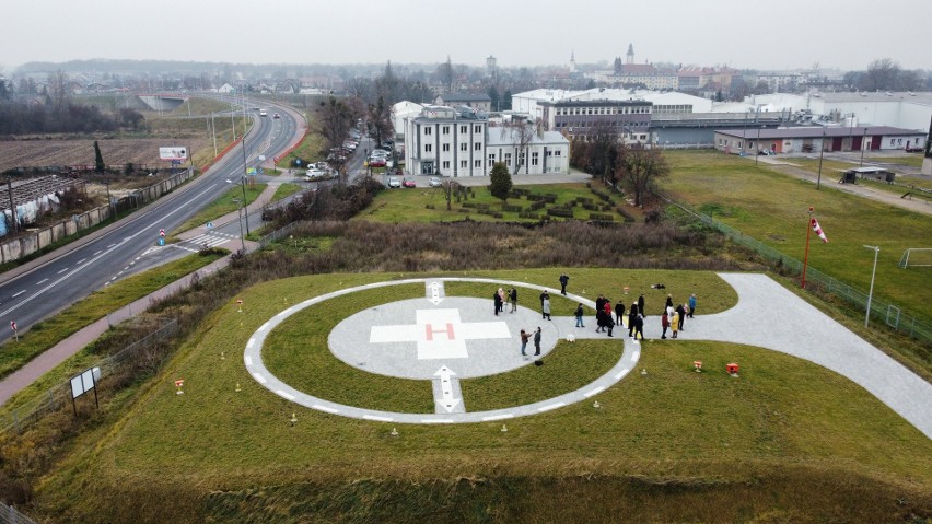 Nowe lądowisko dla śmigłowców LPR mieści się przy ul....