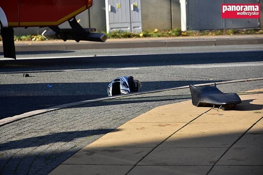 Śmiertelny wypadek motocyklisty przy Politechnice [ZDJĘCIA]