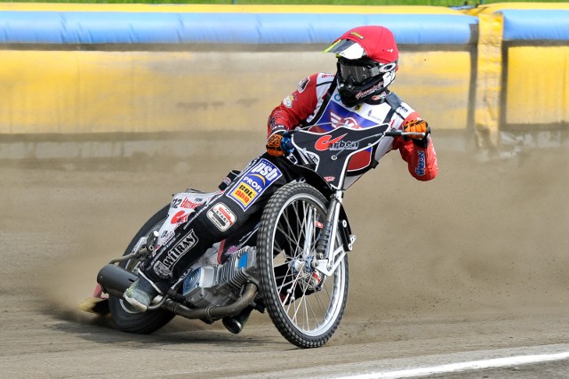 Adrian Gomólski w czwartek pokazał się z dobrej strony na zawodach w Rawiczu. Oby podobnie było w starciu z Ostrovią.