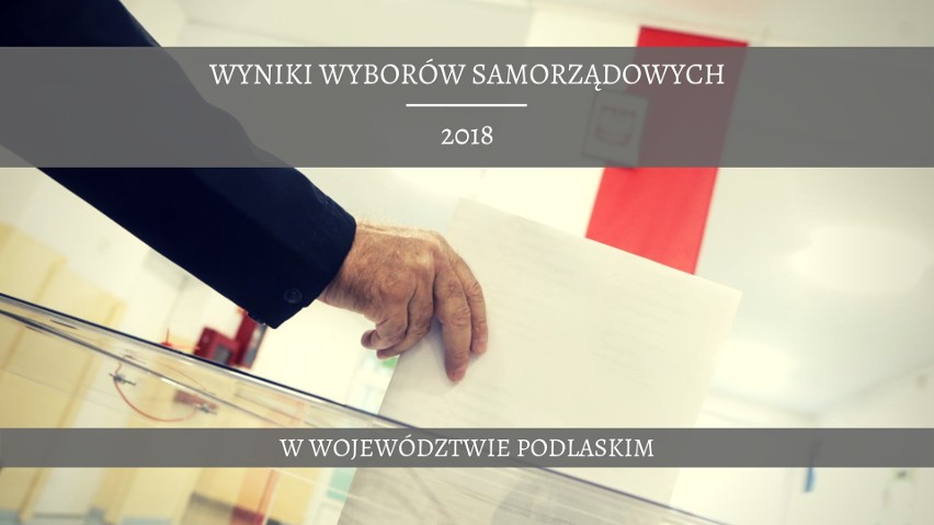 Wyniki wyborów samorządowych 2018 w województwie podlaskim....