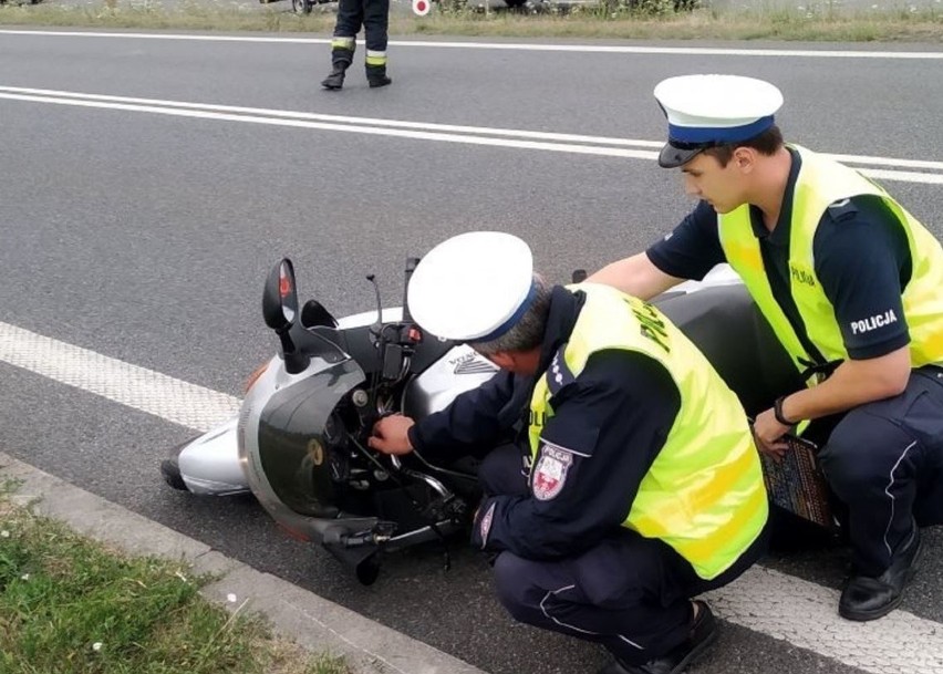 Do wypadku doszło 23 lipca 2109 roku w Gruszewni na DK 43