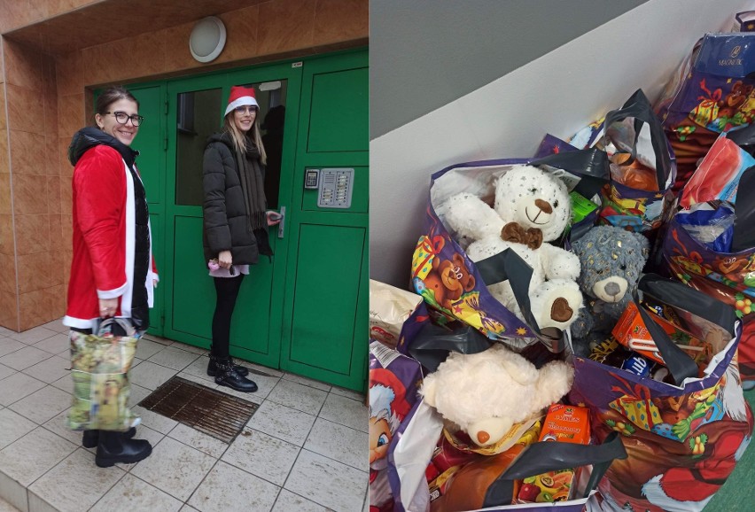 MOPS w Ostrowi Mazowieckiej podarował prezenty 100 najbardziej potrzebującym rodzinom w mieście. Zdjęcia