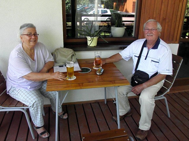 Rolf i Clara Janssen mieszkają w Camping Tramp w Grudziądzu. Chwalą niskie ceny i miłych kierowców.