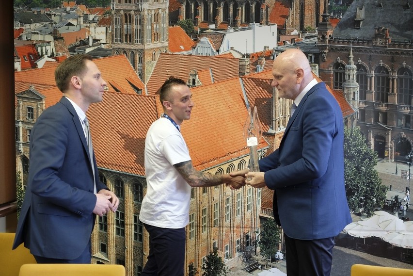 Prezydent Michał Zaleski spotkał się z futsalistami FC Toruń [GALERIA]