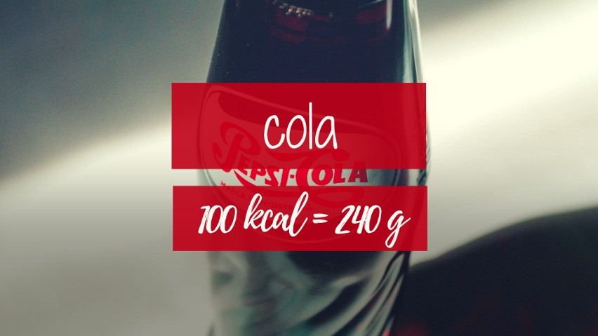Cola to kultowy, ale i kaloryczny napój. Można pozwolić...