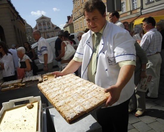 W każdy weekend pod ratuszem będzie można do woli próbować...