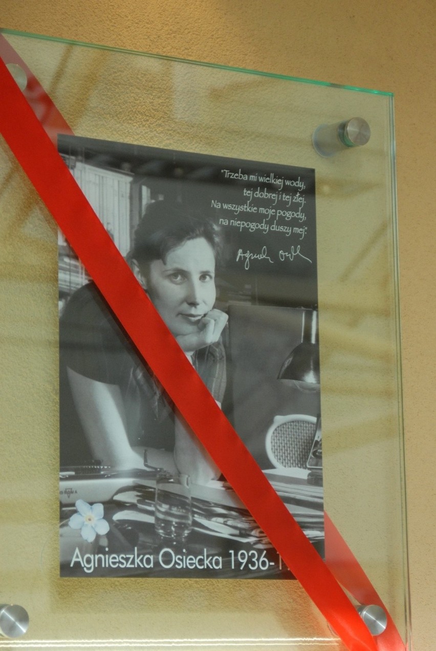 Agnieszka Osiecka ma w Sopocie swoją pamiątkową tabliczkę