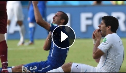 Incydent w czasie meczu Włochy - Urugwaj
