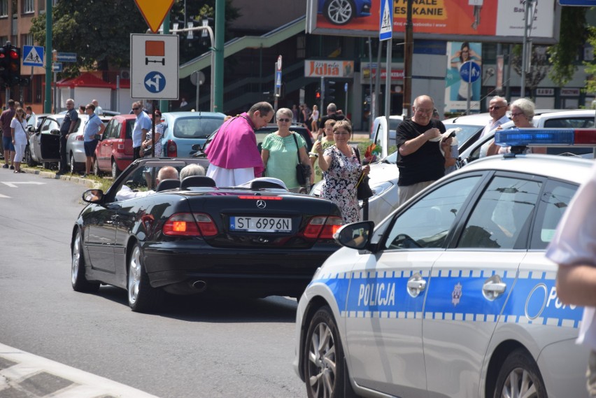 Święcenia pojazdów w parafii św. Krzysztofa w Tychach