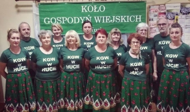 Koło Gospodyń Wiejskich w Hucie działa bardzo prężnie.