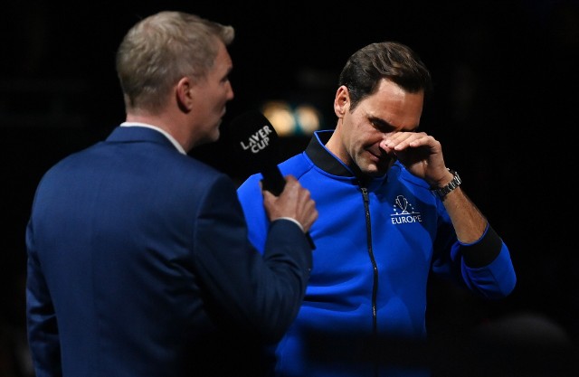 Roger Federer nie krył wzruszenia po zakończeniu kariery tenisowej