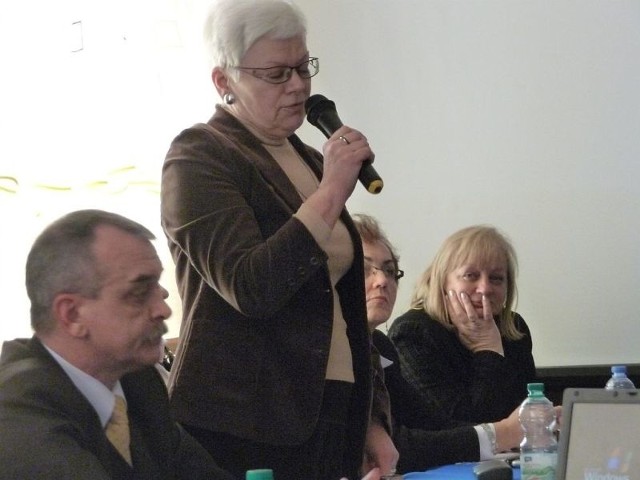 Anna Mikołajewska-Pająk mówiła o przeszkodach związanych z doradztwem zawodowym.