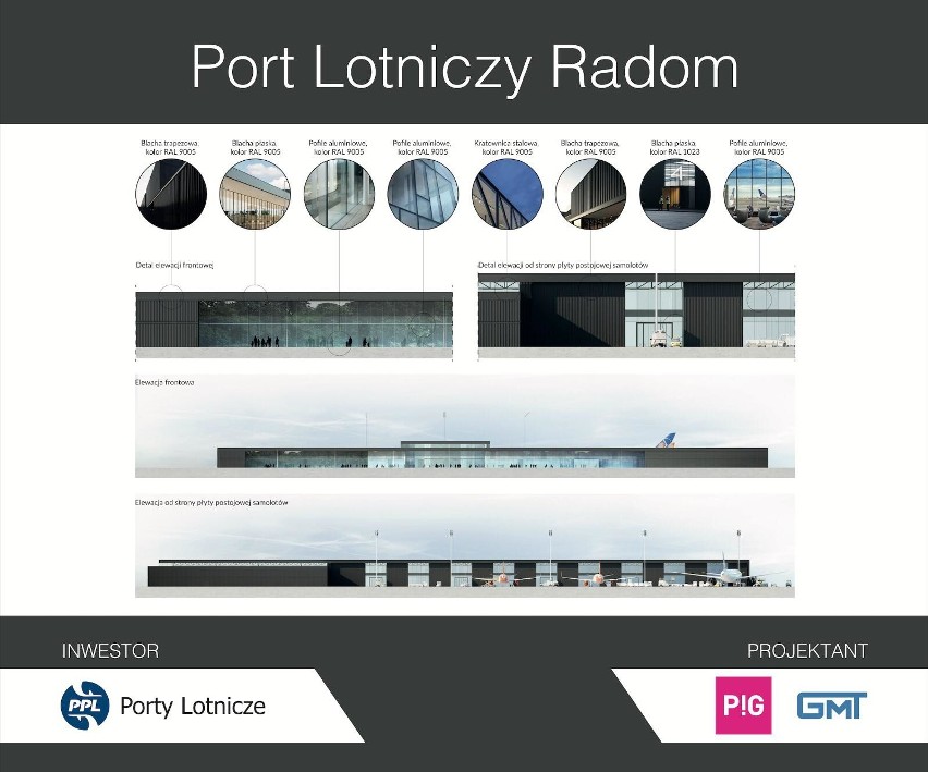 Tak wygląda wizualizacja radomskiego terminala na Sadkowie.