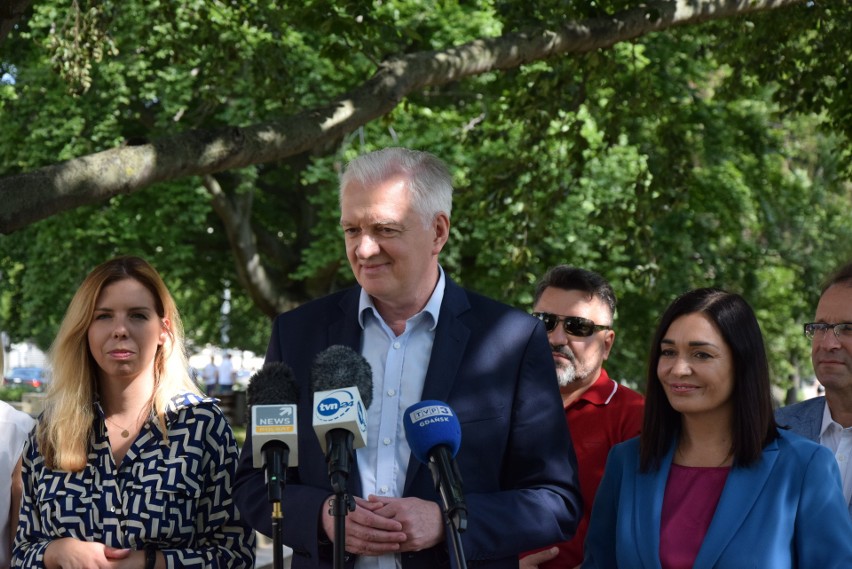 Jarosław Gowin z wizytą w Gdyni. Spotkał się z Wojciechem Szczurkiem. Rozmawiali o propozycjach dla samorządów