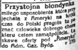 A ta pani przyjechała do Bydgoszczy po to, żeby spotkać...