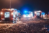 Pożar wysypiska w Jastrzębiu. Akcja strażaków trwałą 20 godzin NOWE ZDJĘCIA Z AKCJI