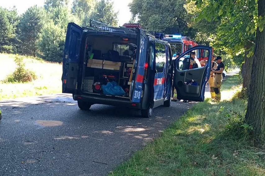 Wypadek kierowcy quada w Radomierowicach.