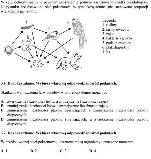 EGZAMIN GIMNAZJALNY 2017: PRZYRODA [ODPOWIEDZI, ARKUSZE CKE]