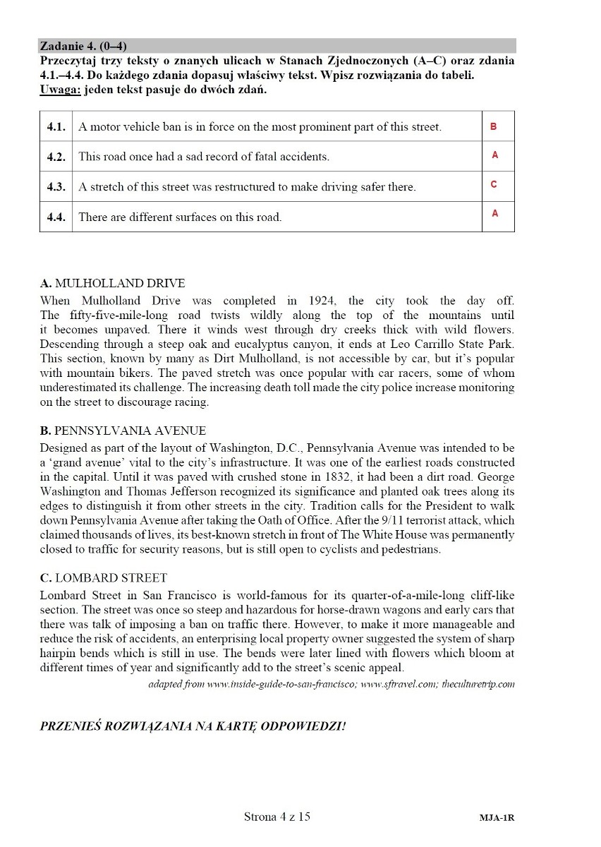 Matura 2020 angielski rozszerzenie. Odpowiedzi, ARKUSZ CKE. Co było na egzaminie z j. angielskiego na poziomie rozszerzonym 10.06.2020? 