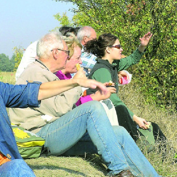 Spojrzenie na rozległą i piękna jak malowanie Dolinę Dolnej Wisły ze wzgórza i grodziska "Talerzyk&#8221;