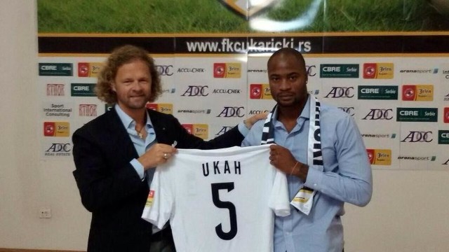 Ugochukwu Ukah zagra w FK Cukaricki