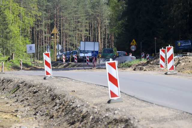 Droga Białystok - Supraśl w budowie