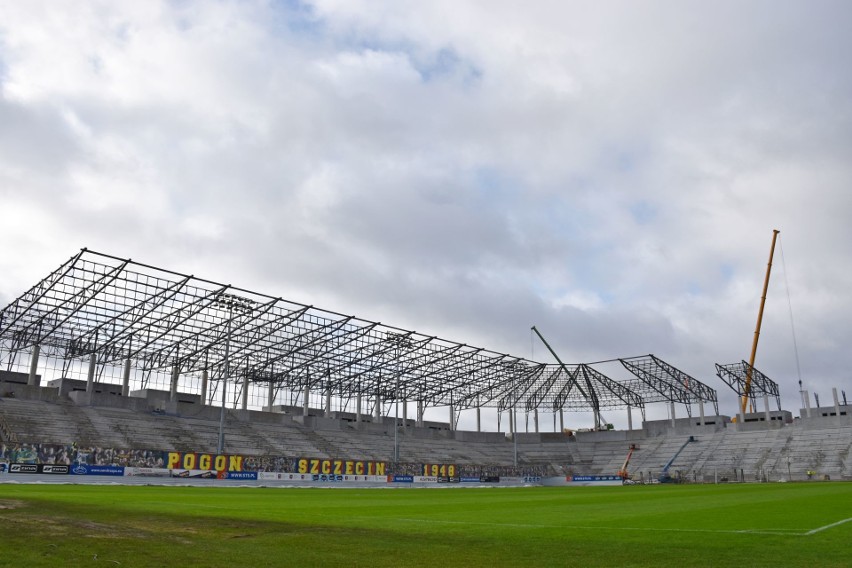 Budowa stadionu w Szczecinie