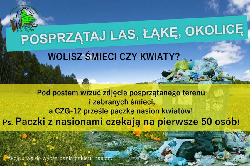 Zamień śmieci na kwiaty lub wygraj wspaniałe nagrody. Celowy Związek Gmin CZG-12 zaprasza do zabawy!