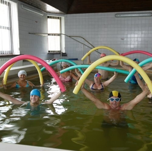 Niektóre sanatoria, tak jak to w Świnoujściu, prowadzą zajęcia z rehabilitacji w basenach.