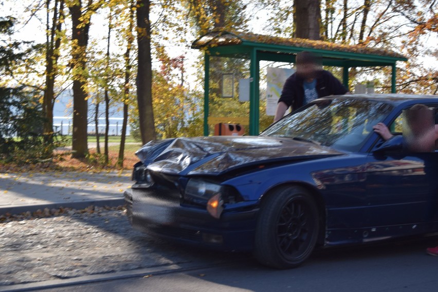 Kolizja na ulicy Ordona w Szczecinku. BMW wjechało w citroena [zdjęcia]