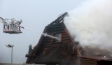 Spłonęła restauracja Chałupa w Szczecinie. Jak doszło do pożaru? [wideo, zdjęcia]