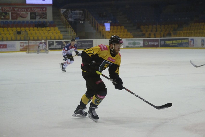 Bartosz Fraszko jeszcze w barwach Tauronu KH GKS-u Katowice.