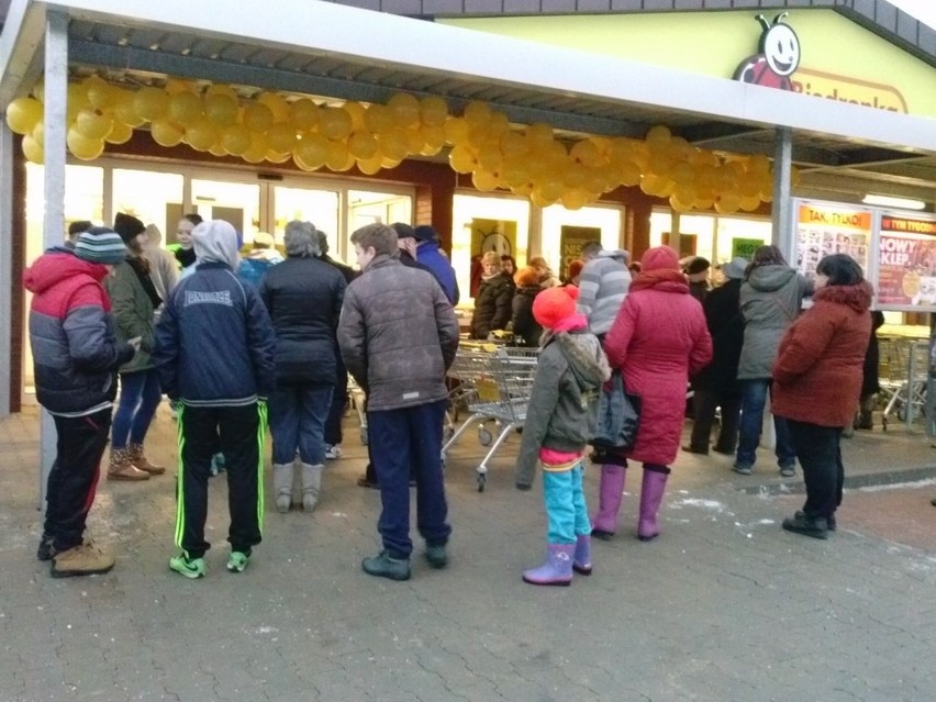 Otwarcie Biedronki w świętochłowickiej dzielnicy Lipiny