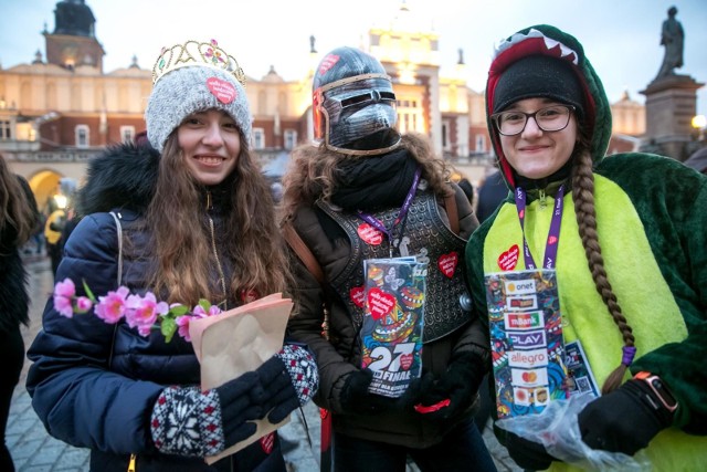 Wolontariusze WOŚP w Krakowie